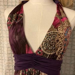 Honey & Sunny Maxi Sun Dress Size Large
